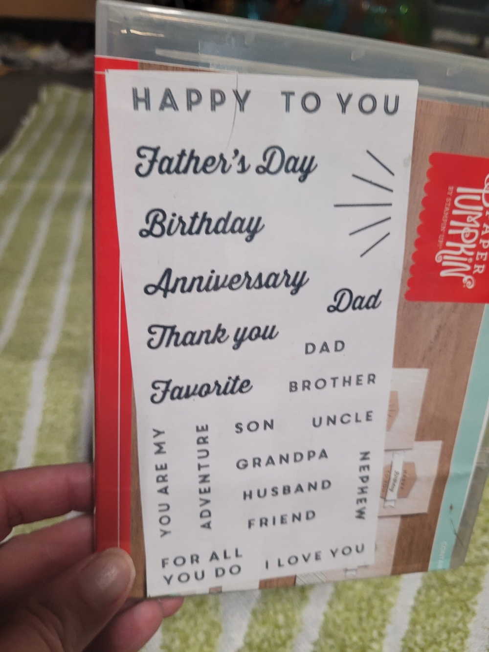 Stampin' Up! stamp set